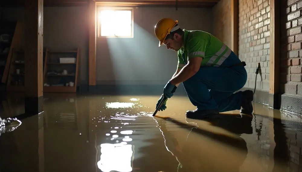 Professional water damage restoration services in Wortham, TX